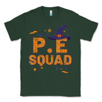 Sports Green pe squad witch halloween pe teacher matching Classic Tee - trangStudio