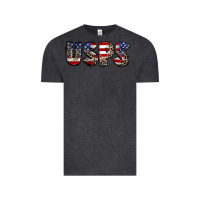 Vintage Black usps 4th of july Vintage Tee - CowGirlArtShop