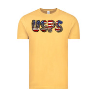 Vintage Mustard usps 4th of july Vintage Tee - CowGirlArtShop