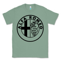 Sage alfa racing big Classic Tee - PixelFlow