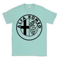 Seafoam alfa racing big Classic Tee - PixelFlow