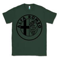 Sports Green alfa racing big Classic Tee - PixelFlow