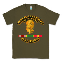 Army Green Womens Army Corps Vietnam Era Veteran Mother Day Gift Classic Tee - trangStudio