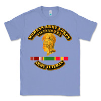 Colony Blue Womens Army Corps Vietnam Era Veteran Mother Day Gift Classic Tee - trangStudio
