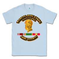 Dusty Blue Womens Army Corps Vietnam Era Veteran Mother Day Gift Classic Tee - trangStudio