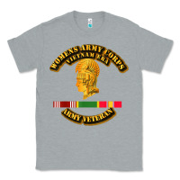 Heather Grey Womens Army Corps Vietnam Era Veteran Mother Day Gift Classic Tee - trangStudio