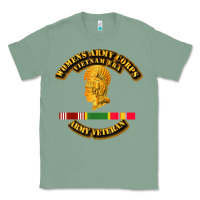 Sage Womens Army Corps Vietnam Era Veteran Mother Day Gift Classic Tee - trangStudio