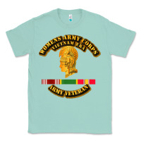 Seafoam Womens Army Corps Vietnam Era Veteran Mother Day Gift Classic Tee - trangStudio