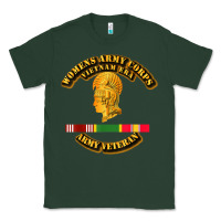Sports Green Womens Army Corps Vietnam Era Veteran Mother Day Gift Classic Tee - trangStudio