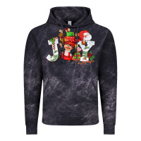 Cloud Black christmas joy girl gnome Vintage Hoodie - CowGirlArtShop