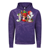 Cloud Purple christmas joy girl gnome Vintage Hoodie - CowGirlArtShop