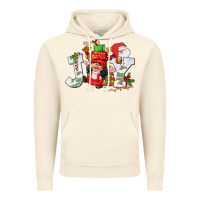Vintage Artic christmas joy girl gnome Vintage Hoodie - CowGirlArtShop
