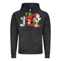 Vintage Black christmas joy girl gnome Vintage Hoodie - CowGirlArtShop