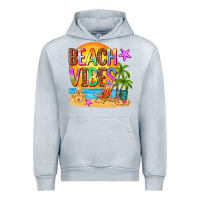 Heather Grey beach vibes Urban Hoodie - AdoDesignShop