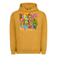 Pigment Peanut Butter beach vibes Urban Hoodie - AdoDesignShop