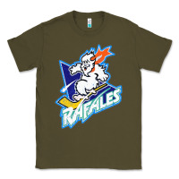 Army Green Quebec Rafales Classic Tee - PixelFlow