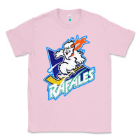 Bubblegum Pink Quebec Rafales Classic Tee - PixelFlow