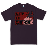 Plum surf, sleep, eat Premium Tee - Bettercallsaul