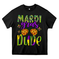 Black mardi gras dude Heavy Core Tee - Artiststas