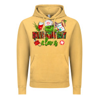 Vintage Mustard dietary claus Vintage Hoodie - CowGirlArtShop