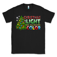 Black Christmas light are my favorite color Classic Tee - NancyCooperArtShop