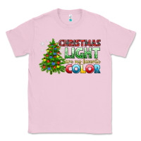 Bubblegum Pink Christmas light are my favorite color Classic Tee - NancyCooperArtShop