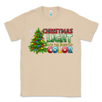 Mushroom Christmas light are my favorite color Classic Tee - NancyCooperArtShop
