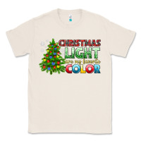 Natural Christmas light are my favorite color Classic Tee - NancyCooperArtShop