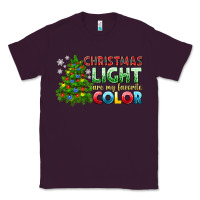 Plum Christmas light are my favorite color Classic Tee - NancyCooperArtShop
