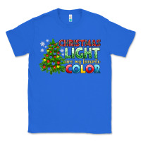 True Royal Christmas light are my favorite color Classic Tee - NancyCooperArtShop