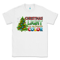 White Christmas light are my favorite color Classic Tee - NancyCooperArtShop