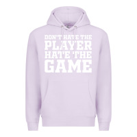 Lilac Don't Hate The Player Hate The Game Premium Hoodie - InspiraDesign
