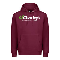 Burgundy O'Charley's Resto and Bar Premium Hoodie - InspiraDesign