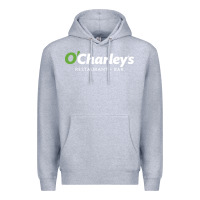 Heather Grey O'Charley's Resto and Bar Premium Hoodie - InspiraDesign