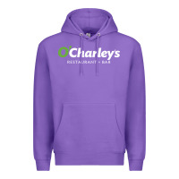Purple O'Charley's Resto and Bar Premium Hoodie - InspiraDesign