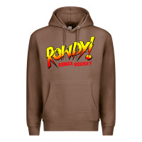 Chestnut Ronda Rousey Merch Rowdy Ronda Rousey Shirt Premium Hoodie - InspiraDesign