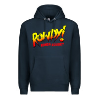 Navy Ronda Rousey Merch Rowdy Ronda Rousey Shirt Premium Hoodie - InspiraDesign