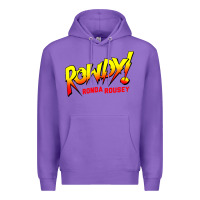 Purple Ronda Rousey Merch Rowdy Ronda Rousey Shirt Premium Hoodie - InspiraDesign