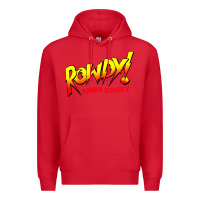 Red Ronda Rousey Merch Rowdy Ronda Rousey Shirt Premium Hoodie - InspiraDesign