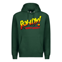 Sports Green Ronda Rousey Merch Rowdy Ronda Rousey Shirt Premium Hoodie - InspiraDesign