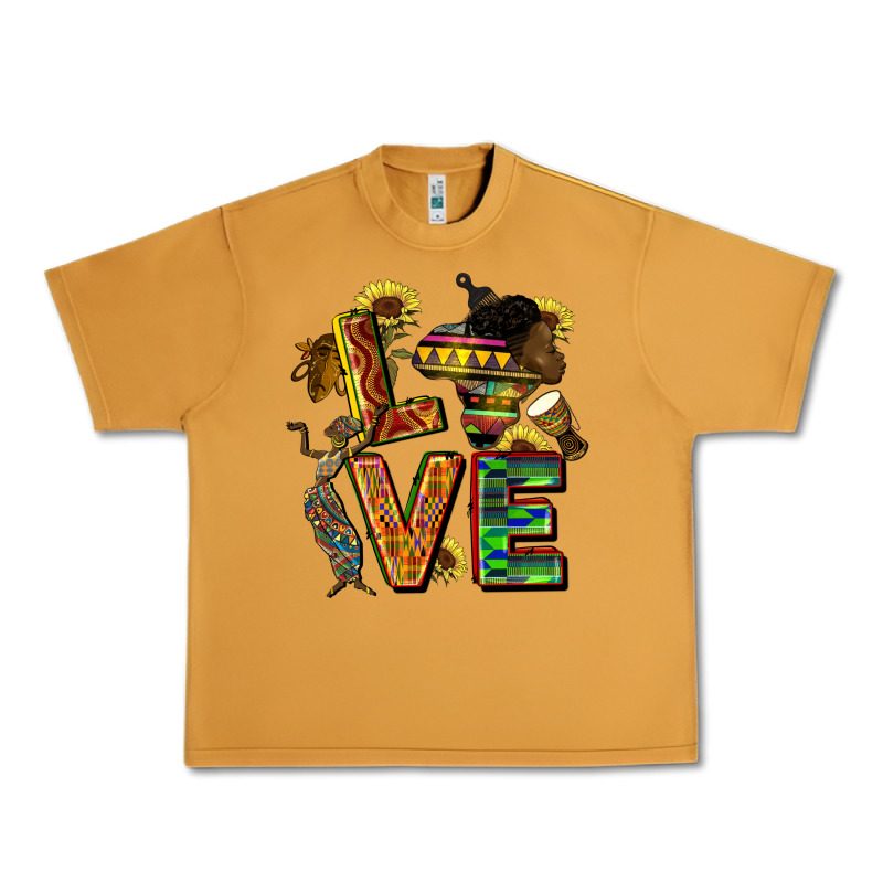 Love Juneteenth Africa Urban Heavy Tee by CowGirlArtShop | Teevron