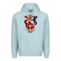 Blue Mist wonder woman movie arms crossed t shirt Premium Hoodie - InspiraDesign