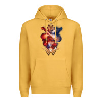 Mustard wonder woman movie arms crossed t shirt Premium Hoodie - InspiraDesign