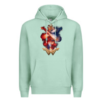 Seafoam wonder woman movie arms crossed t shirt Premium Hoodie - InspiraDesign