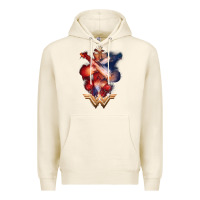 Tofu wonder woman movie arms crossed t shirt Premium Hoodie - InspiraDesign