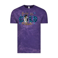 Cloud Purple baby its cold outside Vintage Tee - CowGirlArtShop