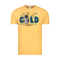 Vintage Mustard baby its cold outside Vintage Tee - CowGirlArtShop