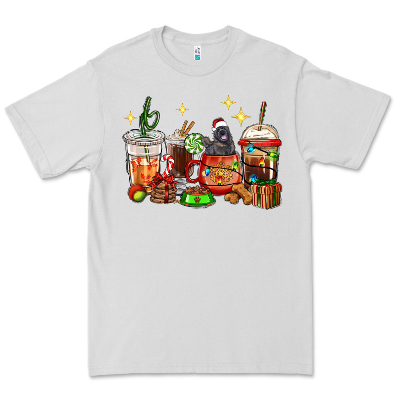 Christmas Coffee Cups With Labrador Premium Tee by RanaPortraitStore | Teevron