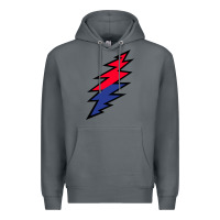 Rock Lazy Lightning Bolt Premium Hoodie - InspiraDesign
