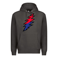 Smoke Lazy Lightning Bolt Premium Hoodie - InspiraDesign